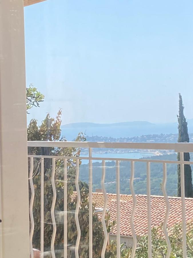 Villa Mit Grossartigem Panoramablick Auf Das Meer Und Direkt Am Pool 拉克鲁瓦瓦尔梅 外观 照片